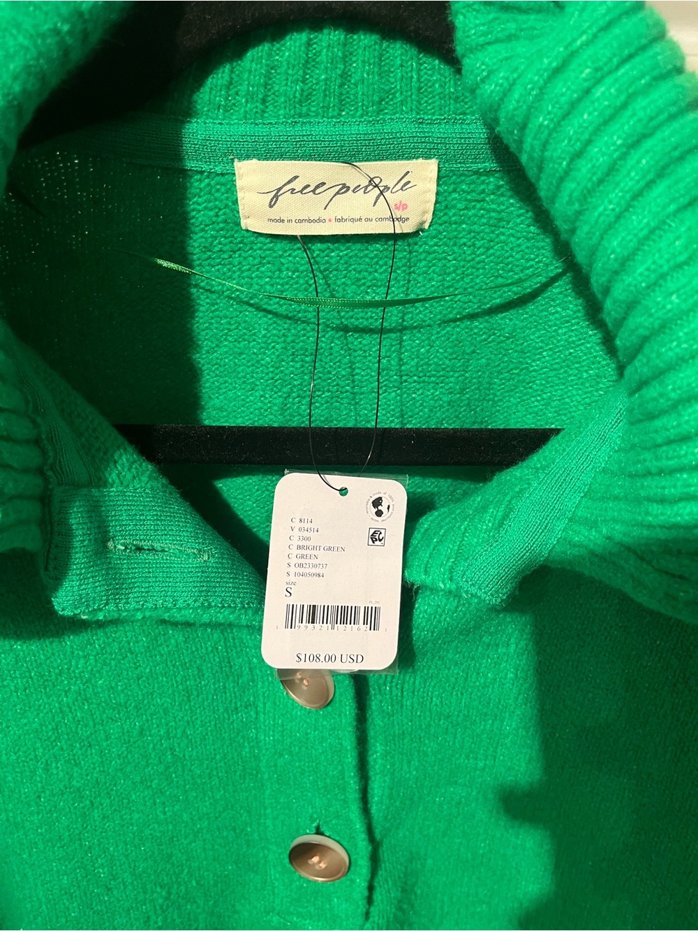 Free People Trading Up Polo Sweater - Picture 3 of 6